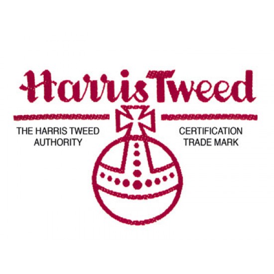 Ivy Cap Harris Tweed Plain Overcheck Μπλε | ΚΑΠΕΛΑ GIORGIO HATTER
